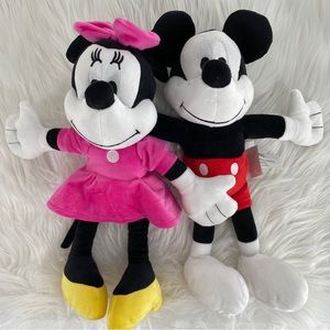 3/$21, Mickey and Minnie Mouse Stuffed Animals